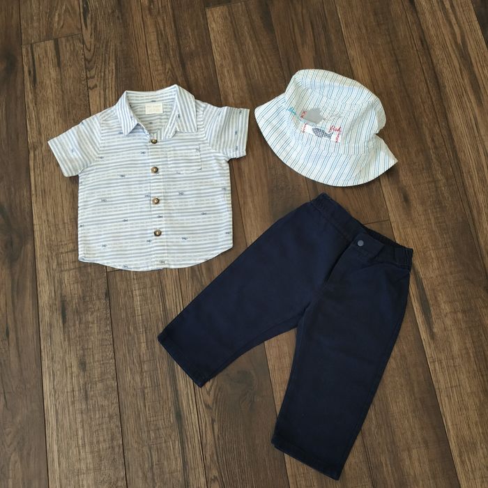 Летний костюм с Панамой