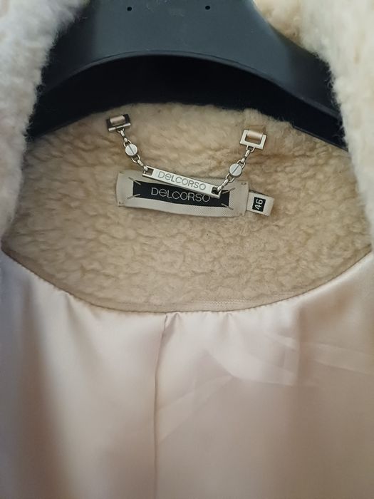 Пальто зимове альпака