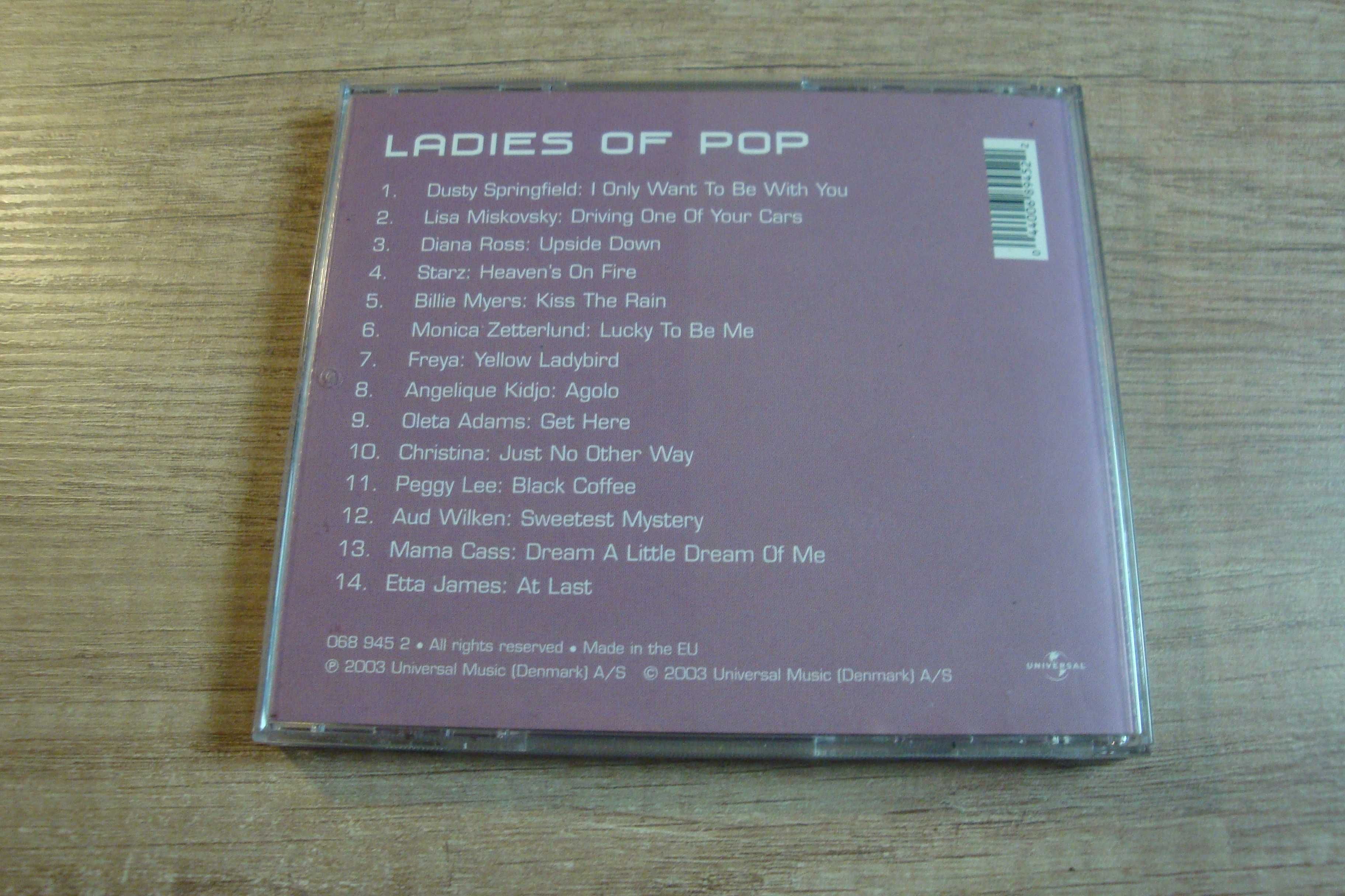 Ladies Of Pop CD Diana Ross Dusty Sprungfield Peegy Lee Billie Myers