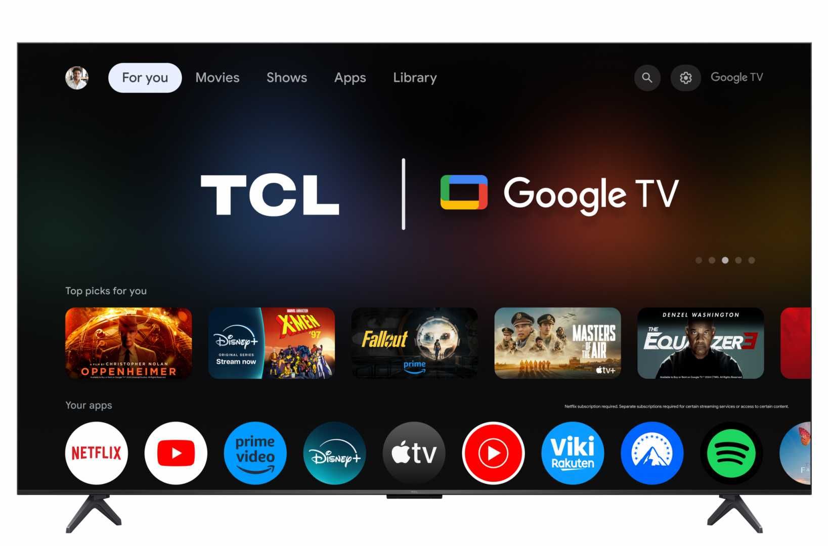 Телевізор Mini LED TCL 65C61KS НОВИНКА Модель 2025-2026 року!