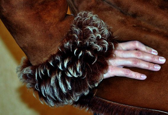 Kożuch NATURANY futro zimowe - Golda Leather zimowy OCHNIK