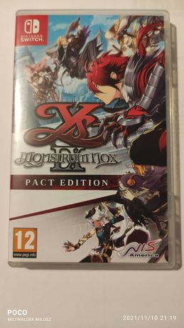 Ys IX Monstrum Nox Pact Edition Nintando Switch jRPG jak Final Fantasy