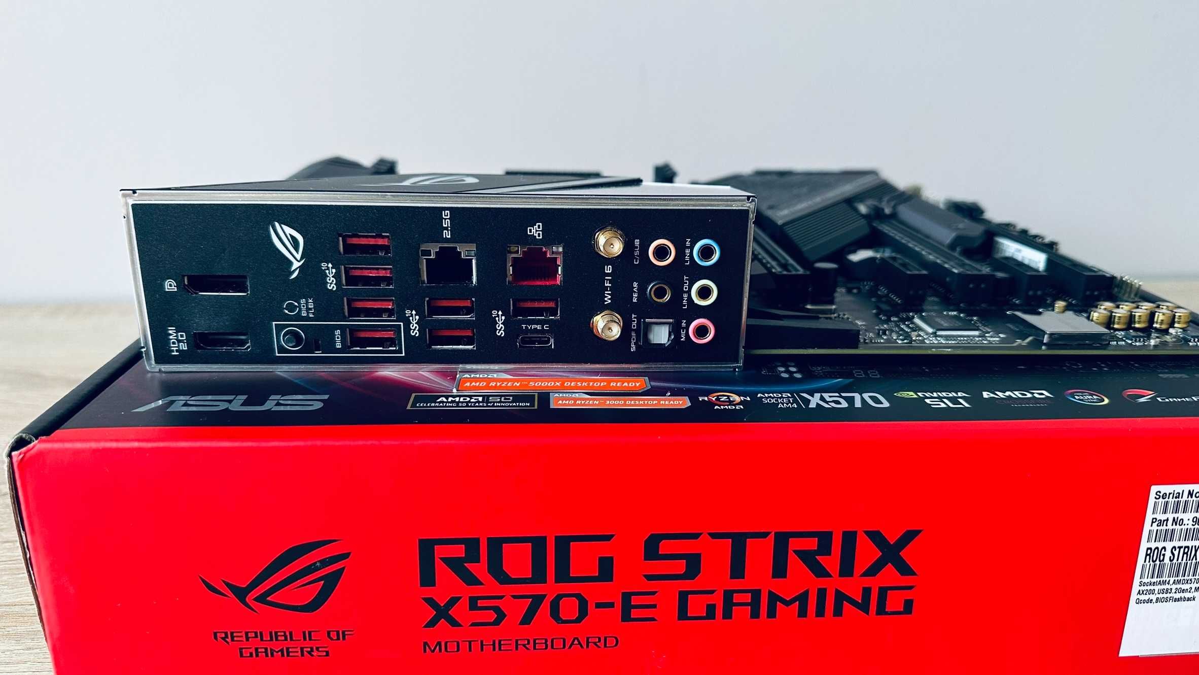 Asus ROG Strix X570-E Gaming AMD RYZEN DDR4 M.2 PCI-E 4.0 płyta główna