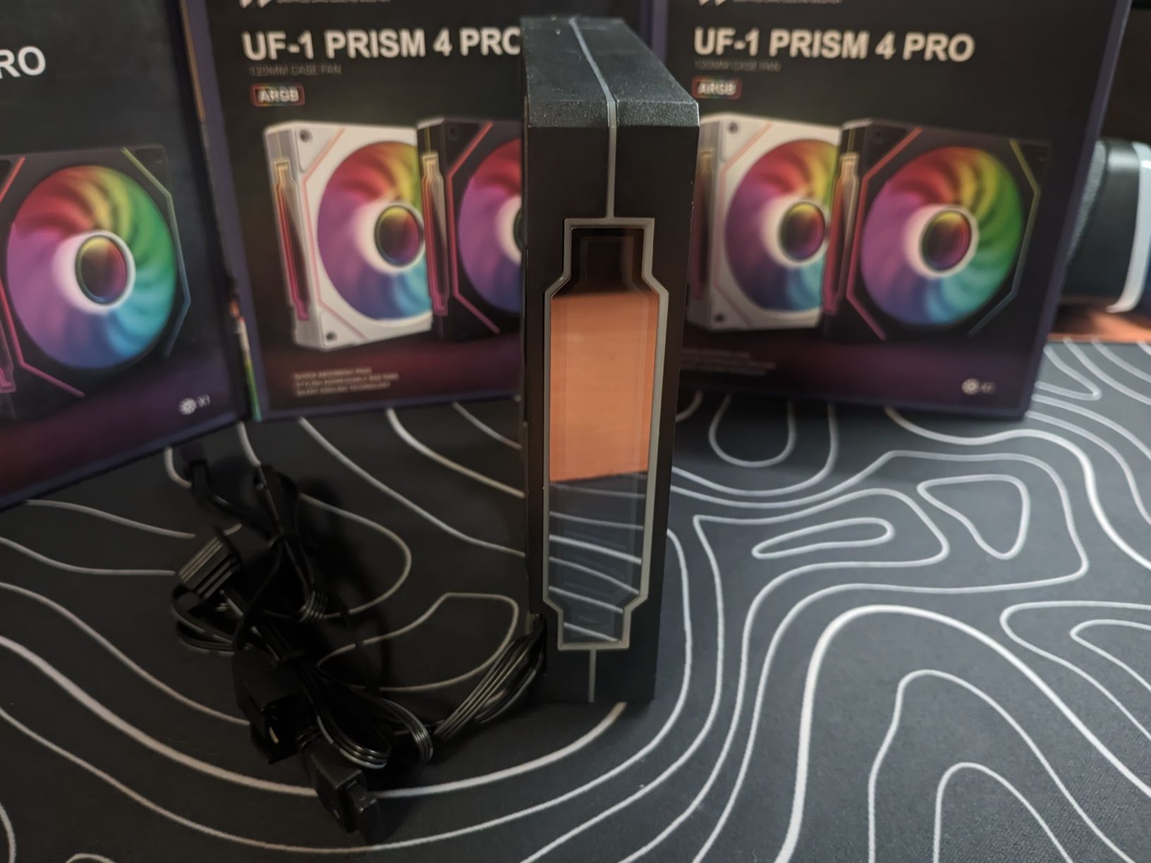 Вентилятор PRISM 4 PRO 120мм | ARGB подсветка, тихий, PWM 4-pin