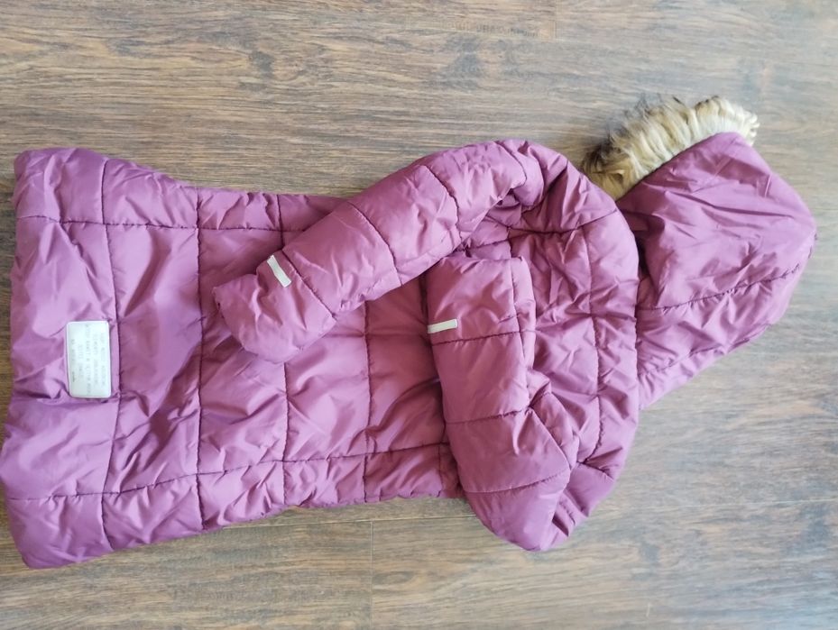 Kurtki zimowe Endo rozmiar 140 i 128