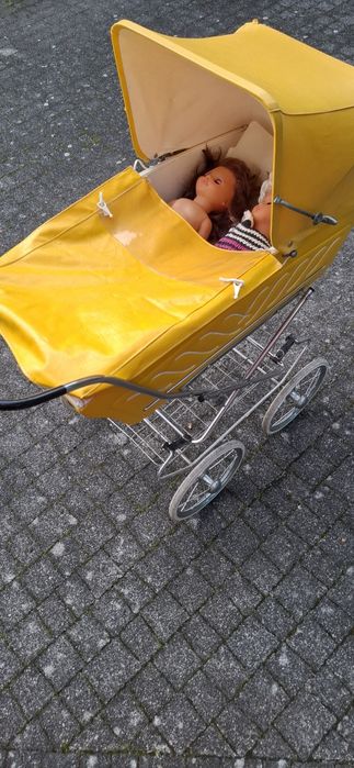 Wózek retro dla lalek