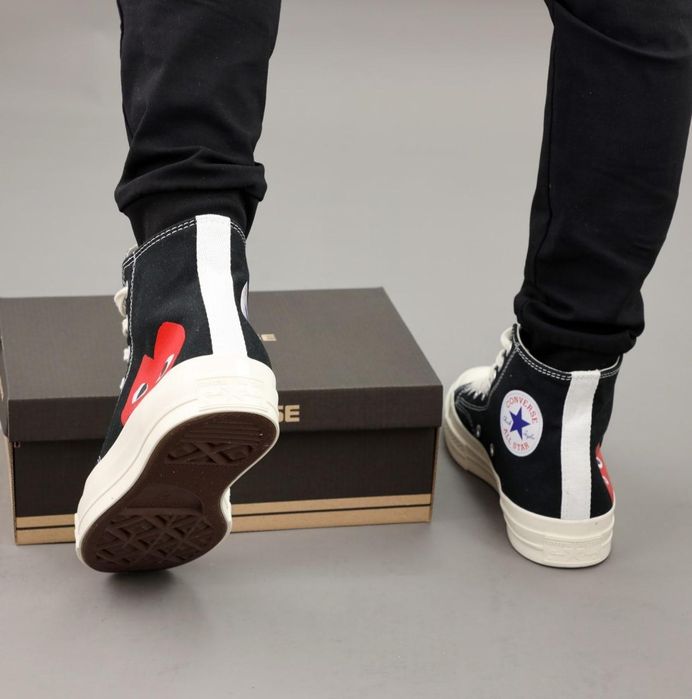 Кеди жіночі Converse x Comme des Garsons Play Chuck Конверс