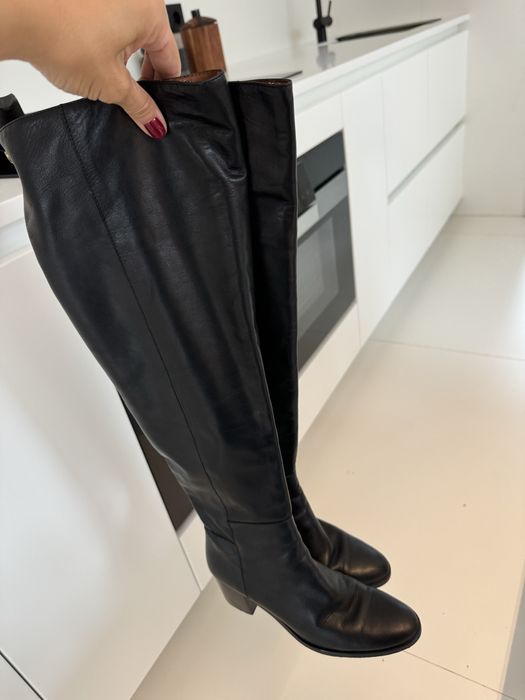 Botas altas sacoor brothers pele