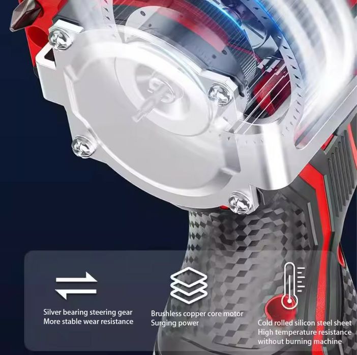 Аккумуляторный бесщеточный дрель-шуруповерт