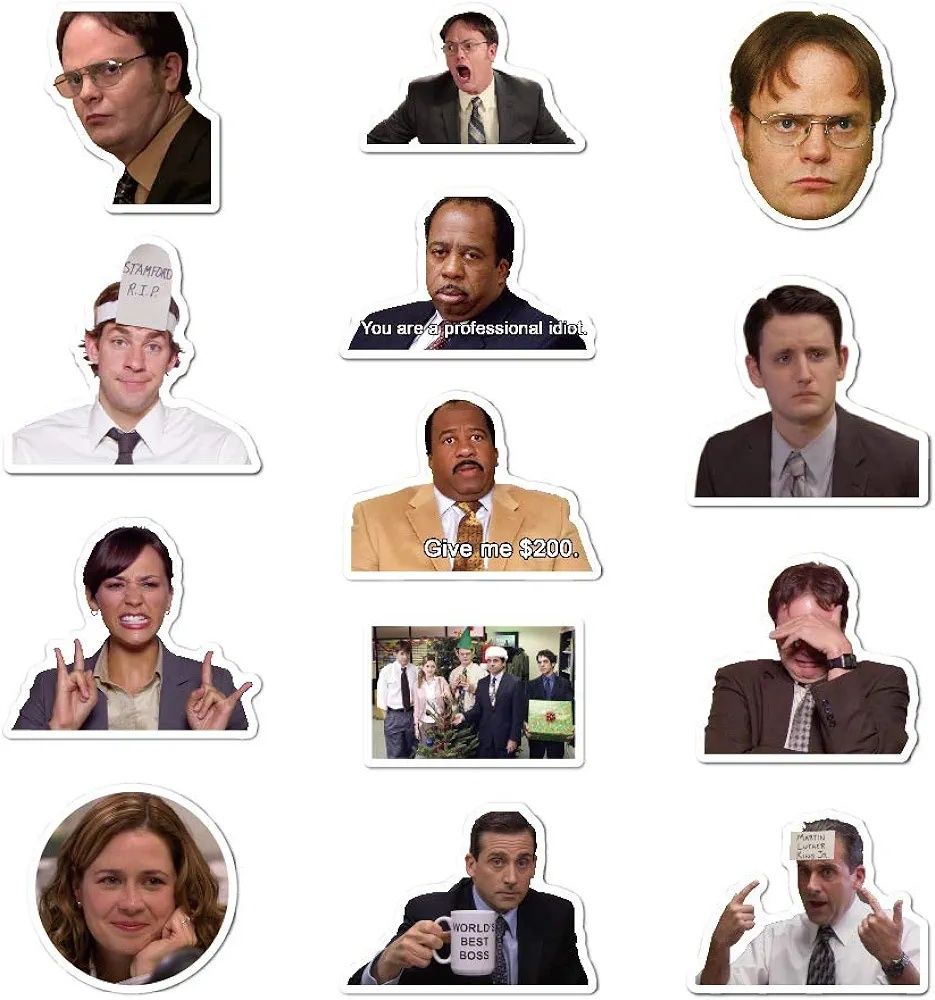 50 autocolantes The Office série TV - NOVO - ENVIO GRÁTIS