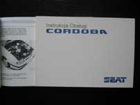 Seat Cordoba I 1993 -1999 Polska instrukcja obsługi Seat Cordoba 1994r