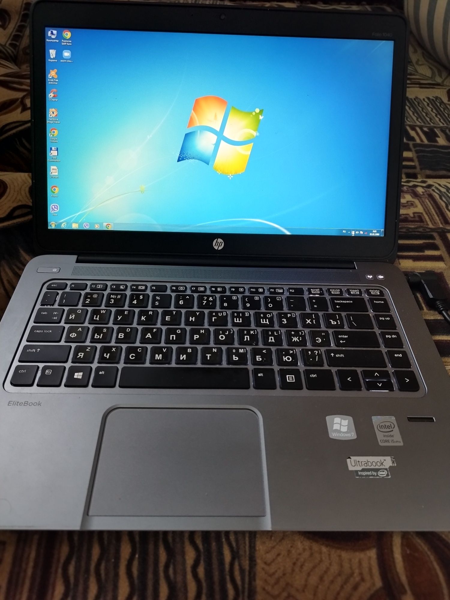 HP ELITEBOOK ,ультратонкий ноутбук