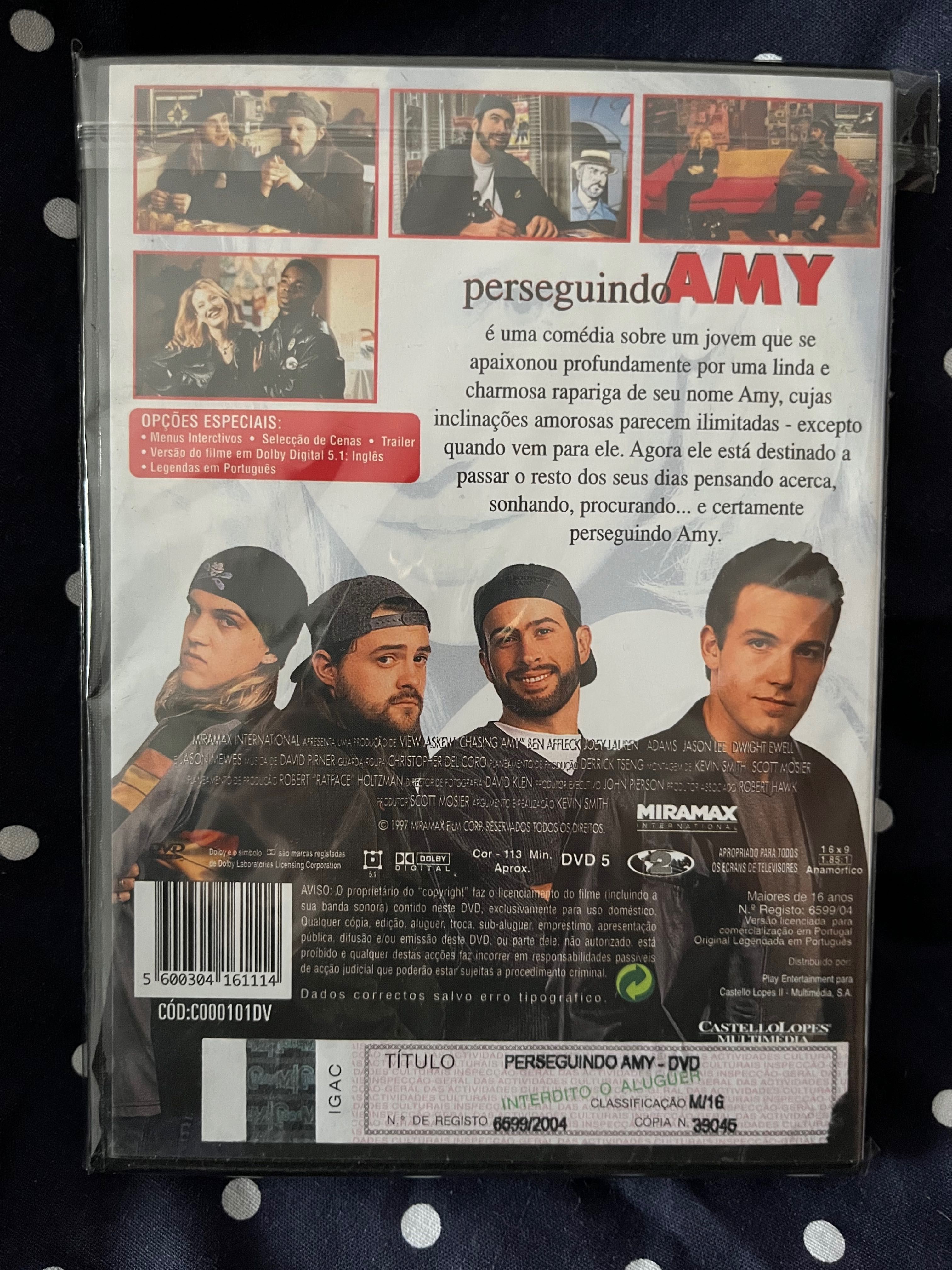 Kevin Smith 2xDVDs Perseguindo Amy + Era Uma Vez… Um Pai