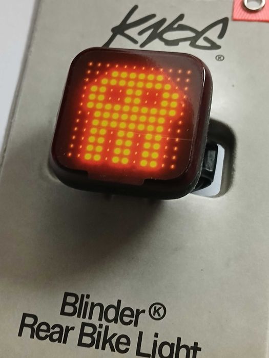 Lampka rowerowa tylna Knog Blinder - Skull* nowa i oryginalna