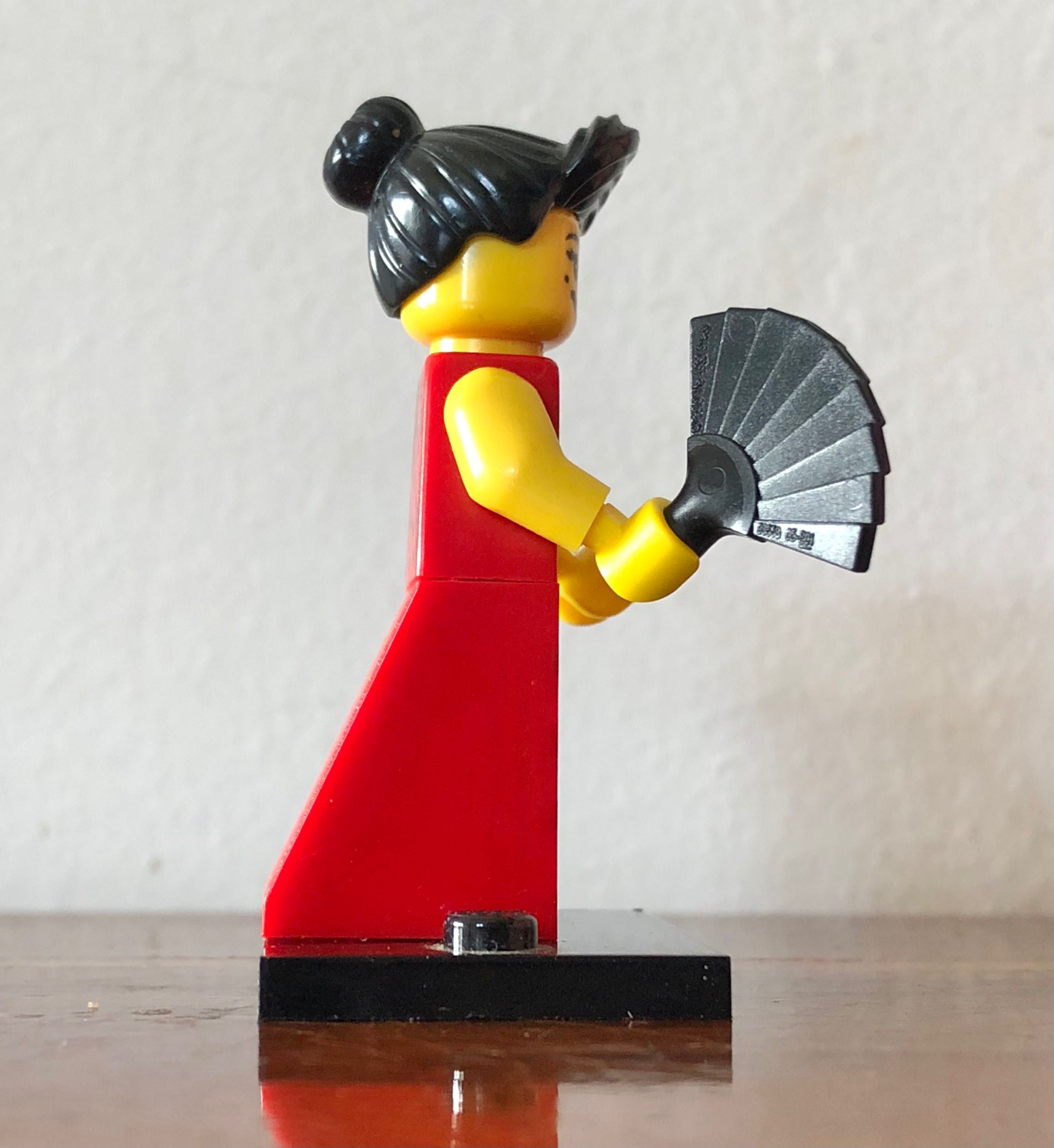 LEGO figurka mini Flamenco Dancer col06-6 col086 tancerka seria 6 8827