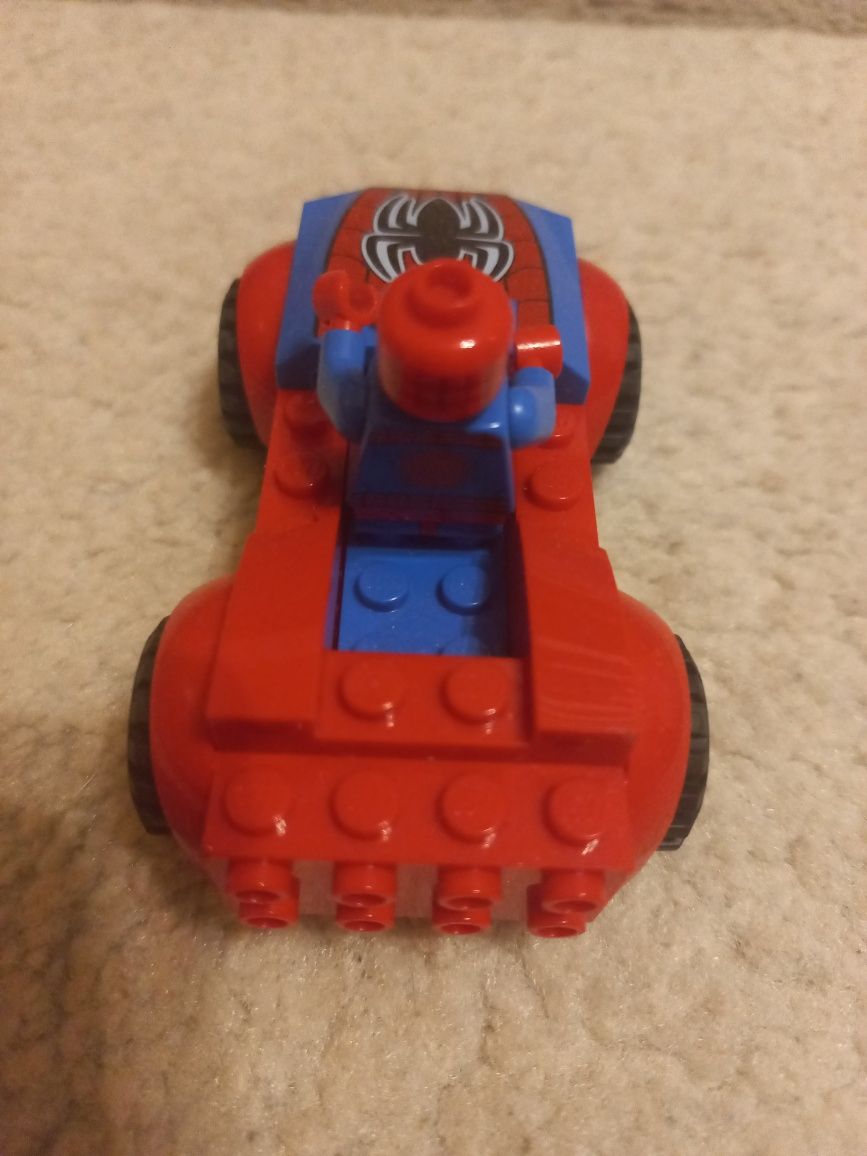 Carrinho Lego Homem aranha + Boneco