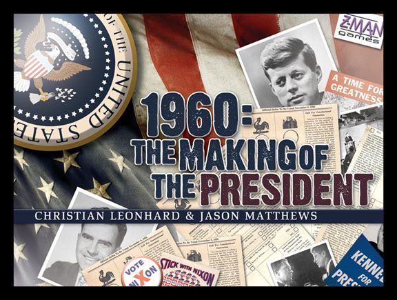 1960: THE MAKING OF THE PRESIDENT, jogo de tabuleiro