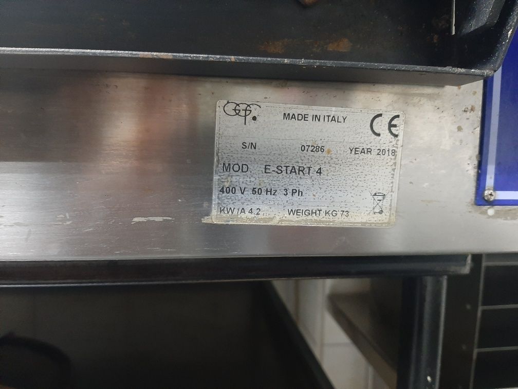 Печь для пиццы GGF ES 4. Пицца печь Италия 380V