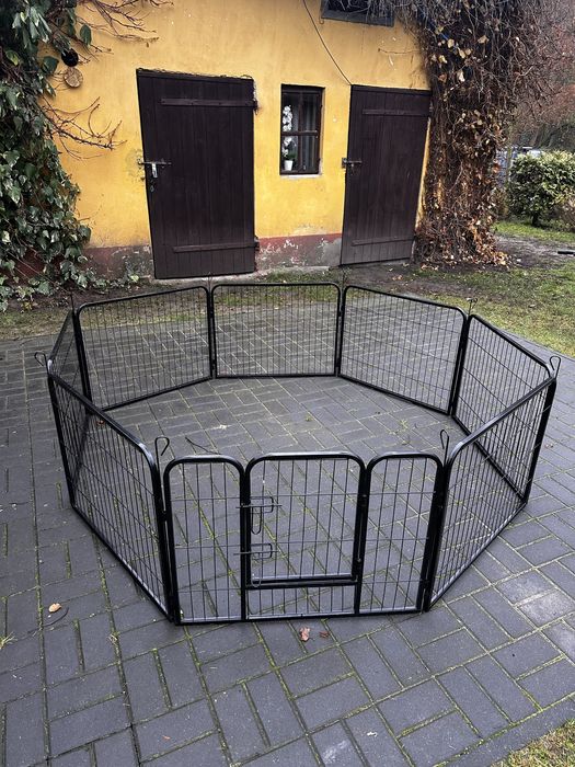 Klatka dla psa, kojec dla szczeniąt oktagon