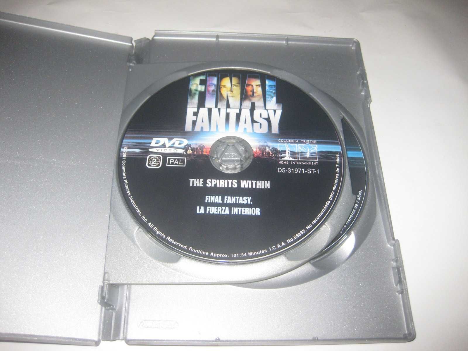 "Final Fantasy" numa Edição Especial com 2 DVDs