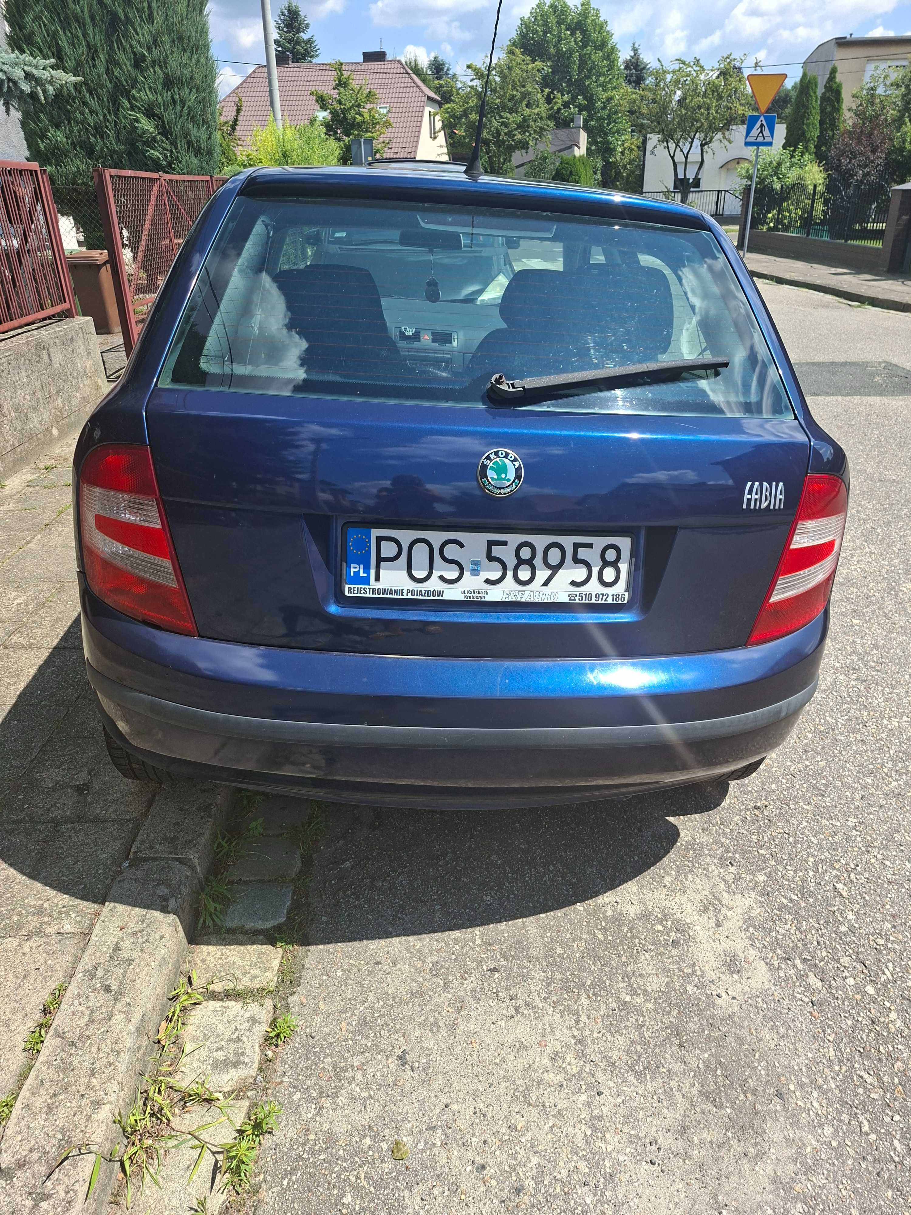 Samochód osobowy Skoda Fabia