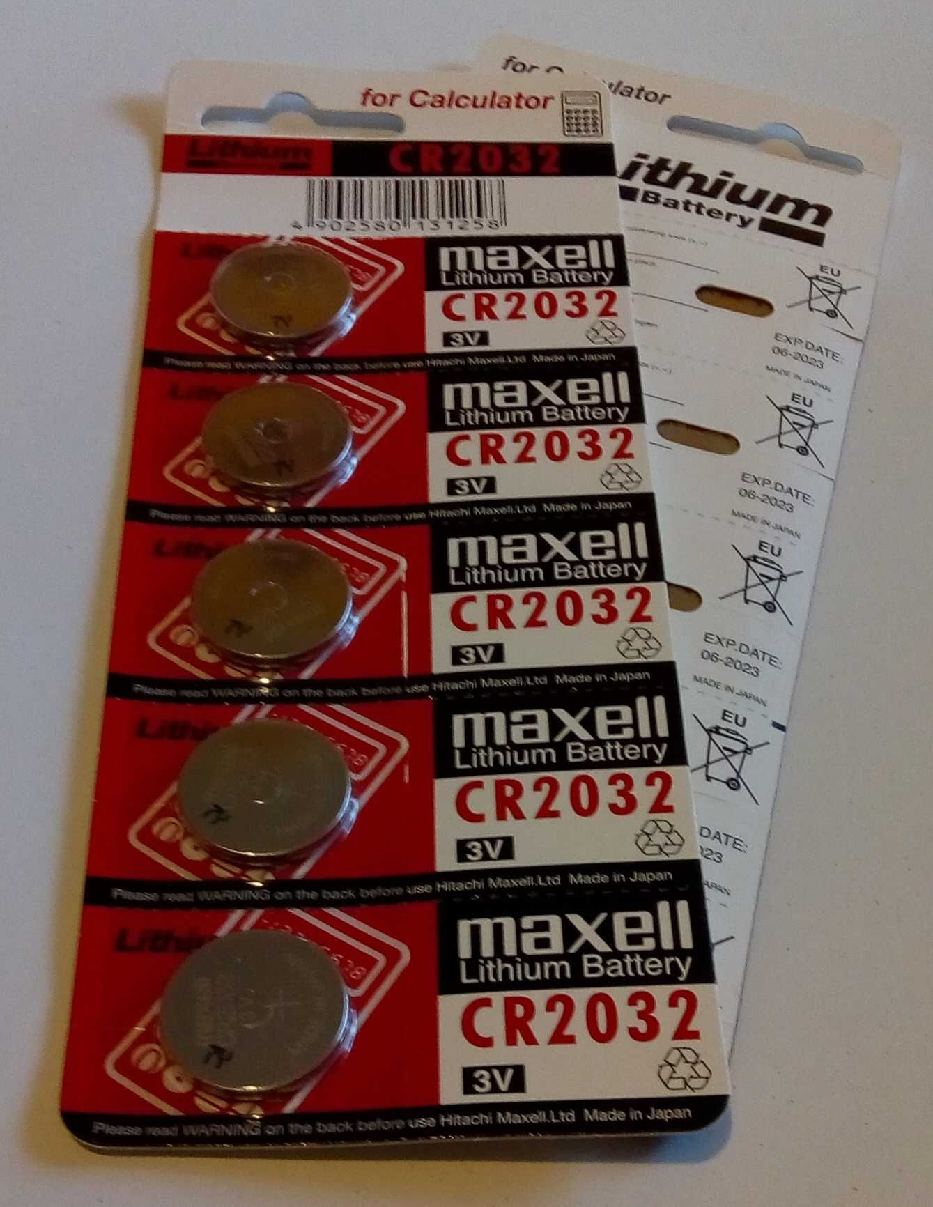 Bateria CR2032 DL2032 3V MAXELL litowa (5 szt.) do zabawek