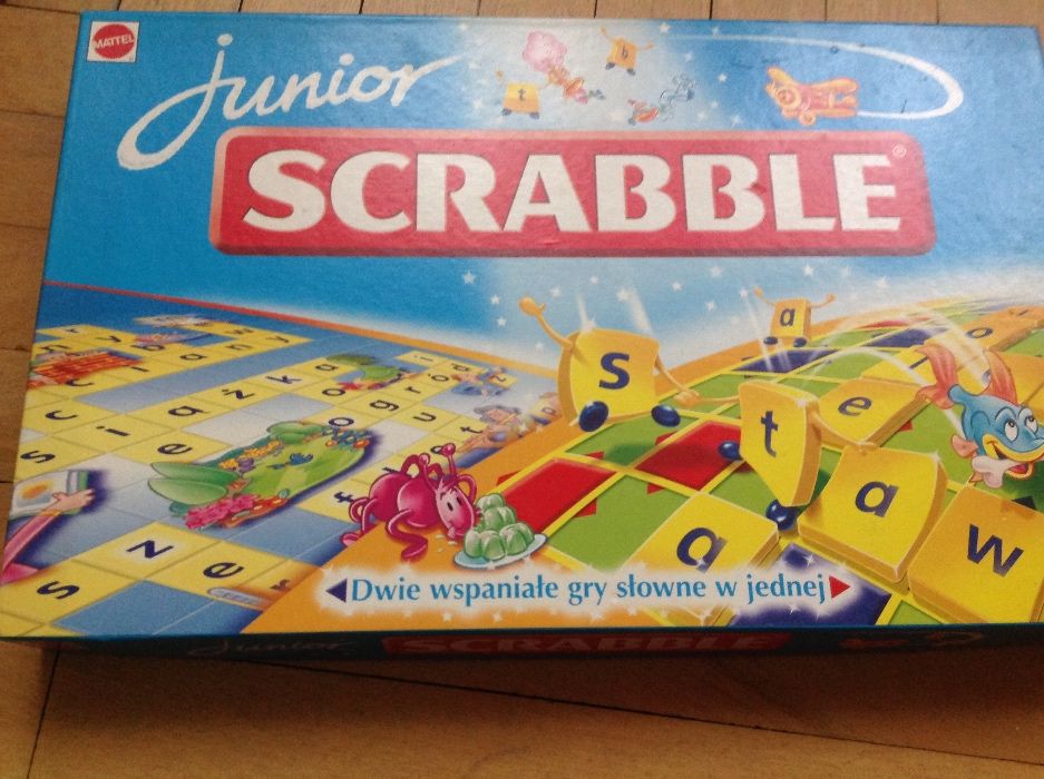 Gra Scrabble Junior Mattel