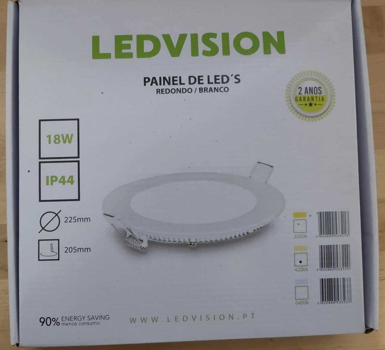 Fita led 18W com transformador.