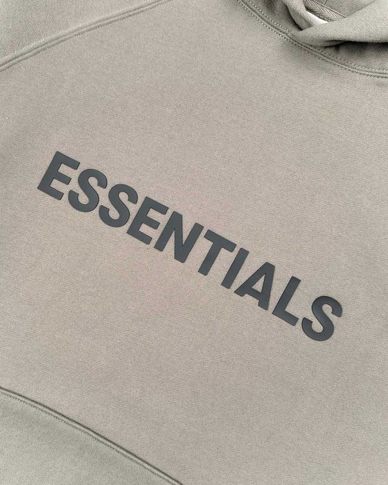 Худі Fear Of God Essentials Pullover Hoodie Cement