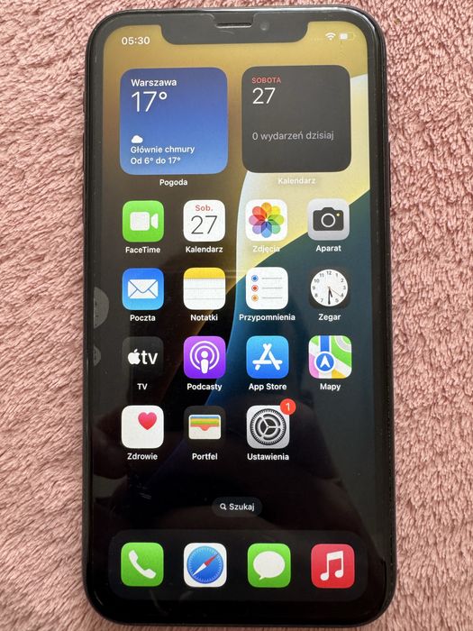 Iphone xr 64 gb, 84 % kondycji baterii, pudelko. Stan dobry.