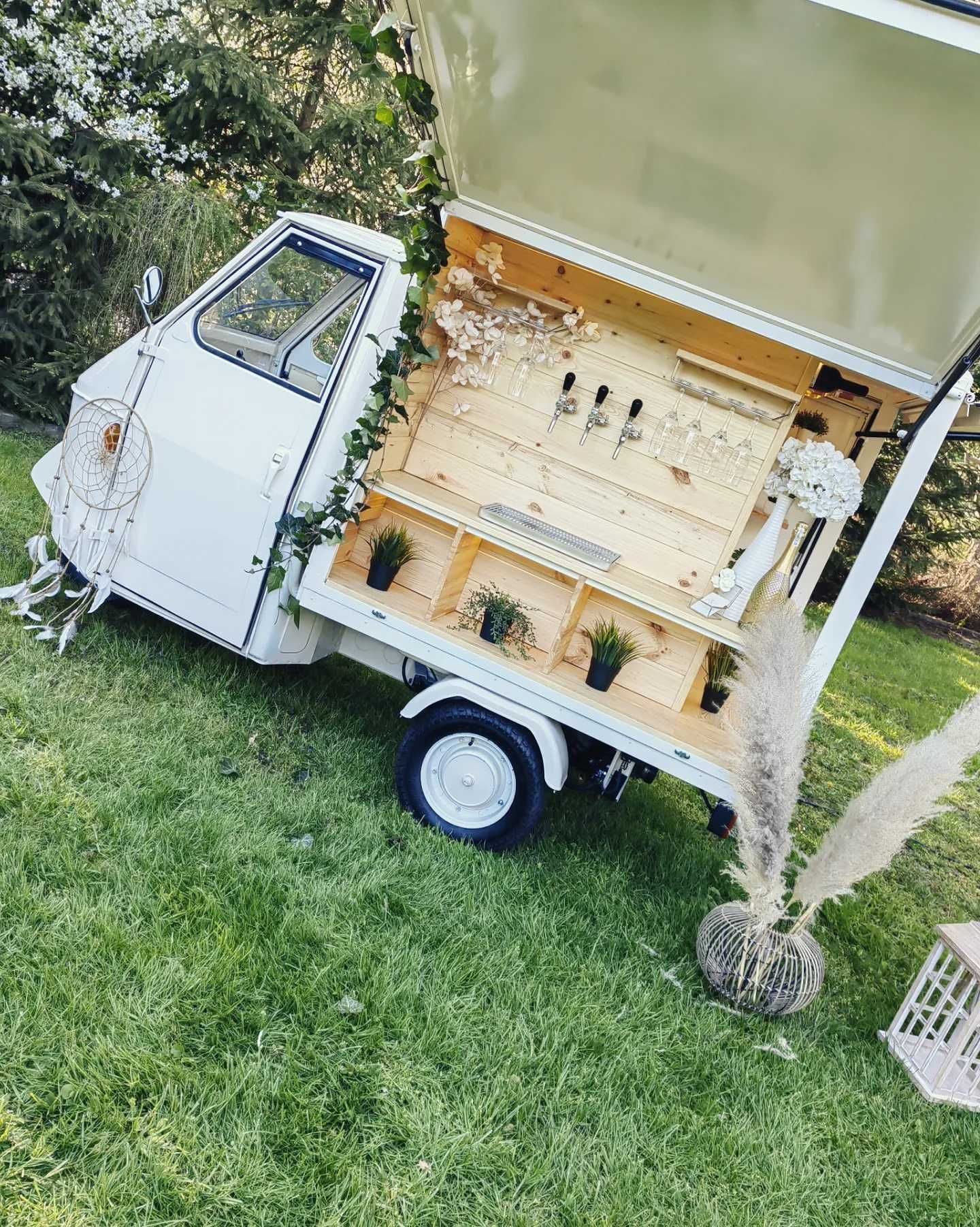 Prosecco Van | Drink Van | Bar mobilny | Piaggio Ape