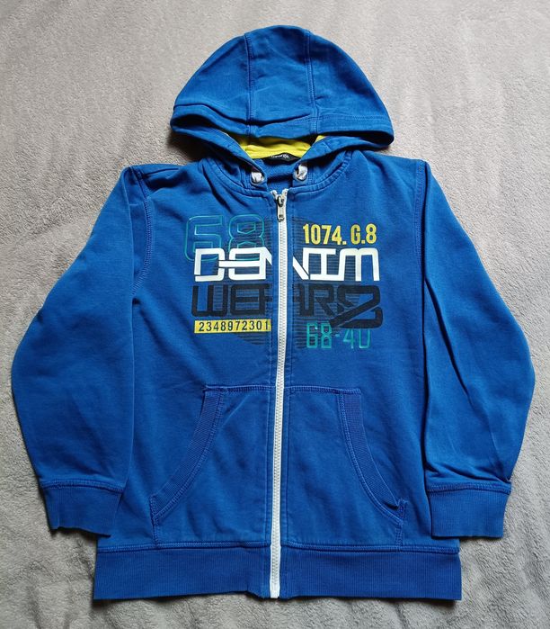 2 bluzy, zapinane, dla chłopca, r. 134