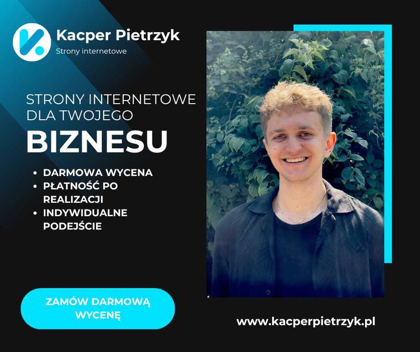 Strony internetowe Kraków – WordPress, nowoczesny design, bez zaliczek