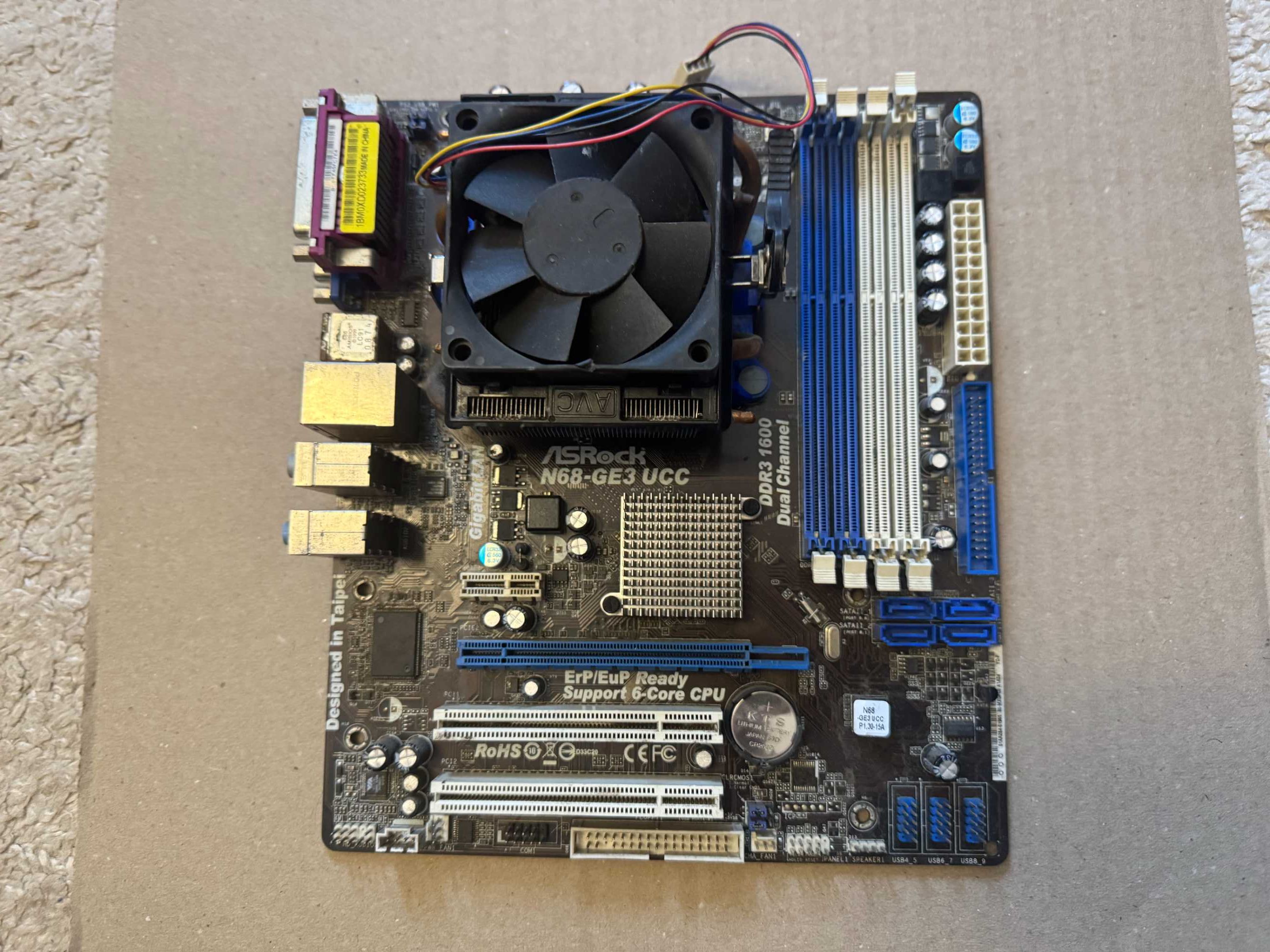 Материнская плата N68 GE3 UCC DDR 3 1600