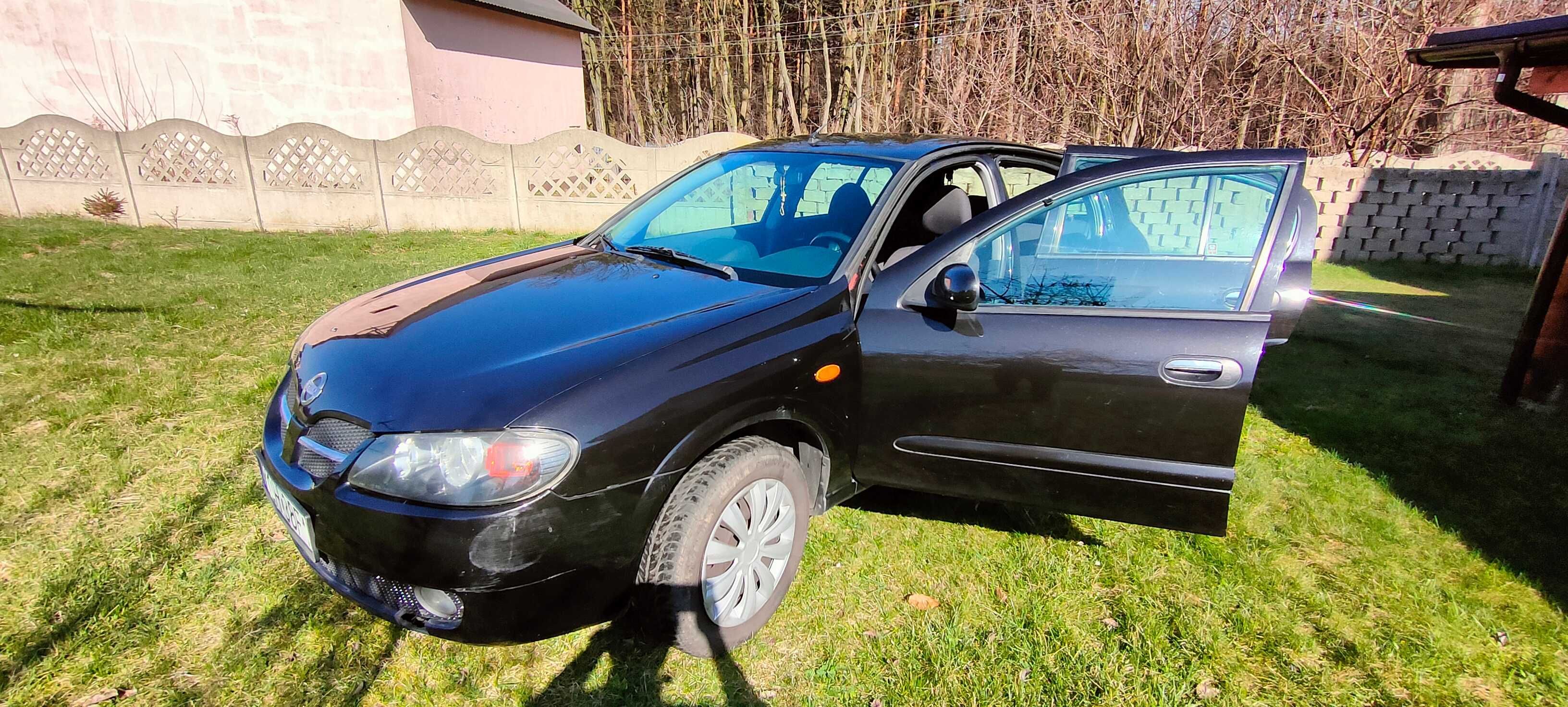 Nissan Almera N16 1.8 benzyna+gaz, klima, radio, pełne wyposażenie.