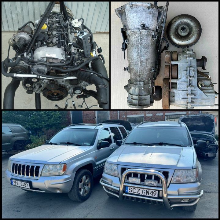 Розборка Jeep Grand Cherokee WK1 3.0 crd WK1 4.7 WJ 2.7 WJ 3.1 Мотори