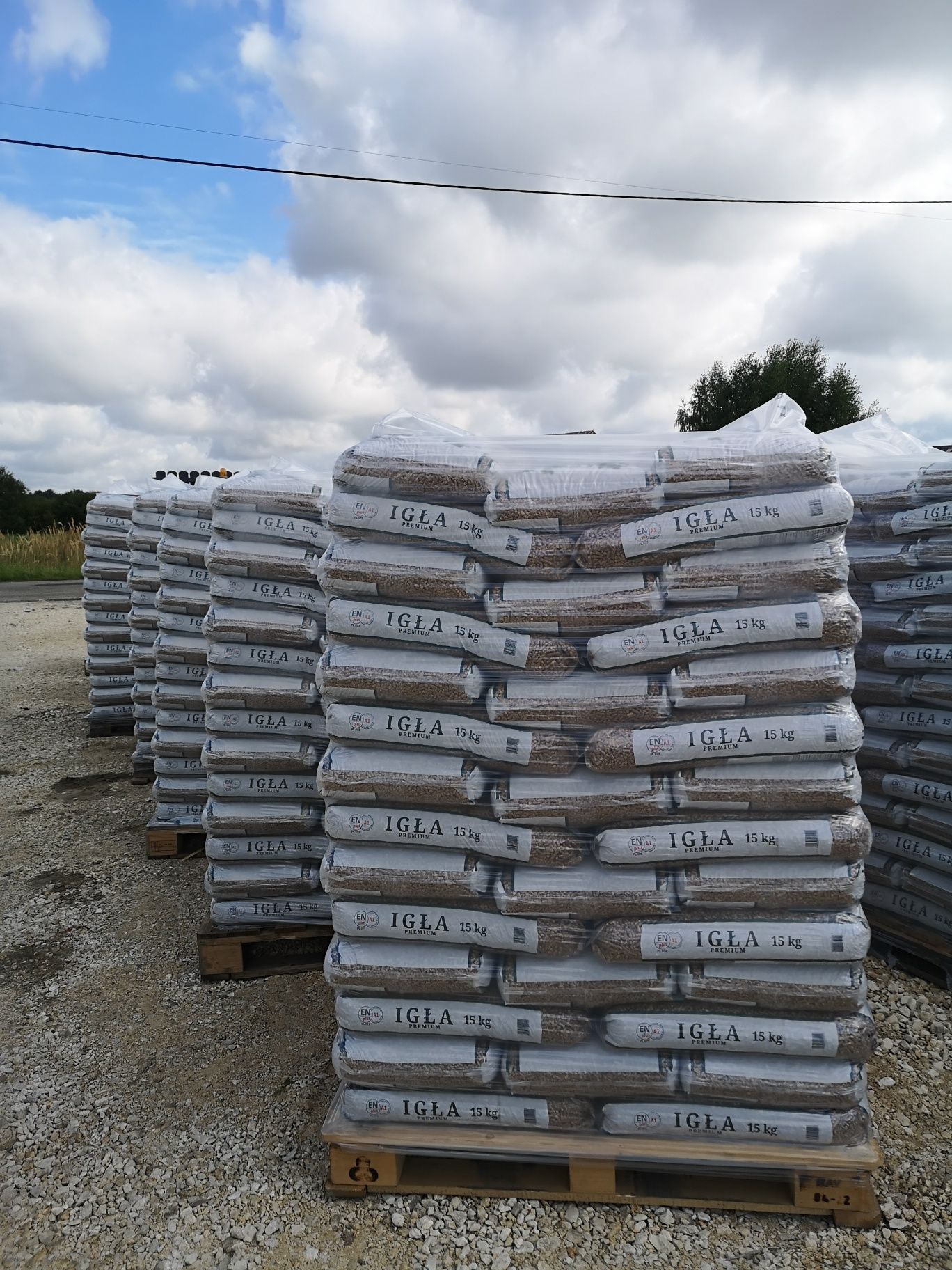 Pellet sosnowy  6mm z certyfikatem transport