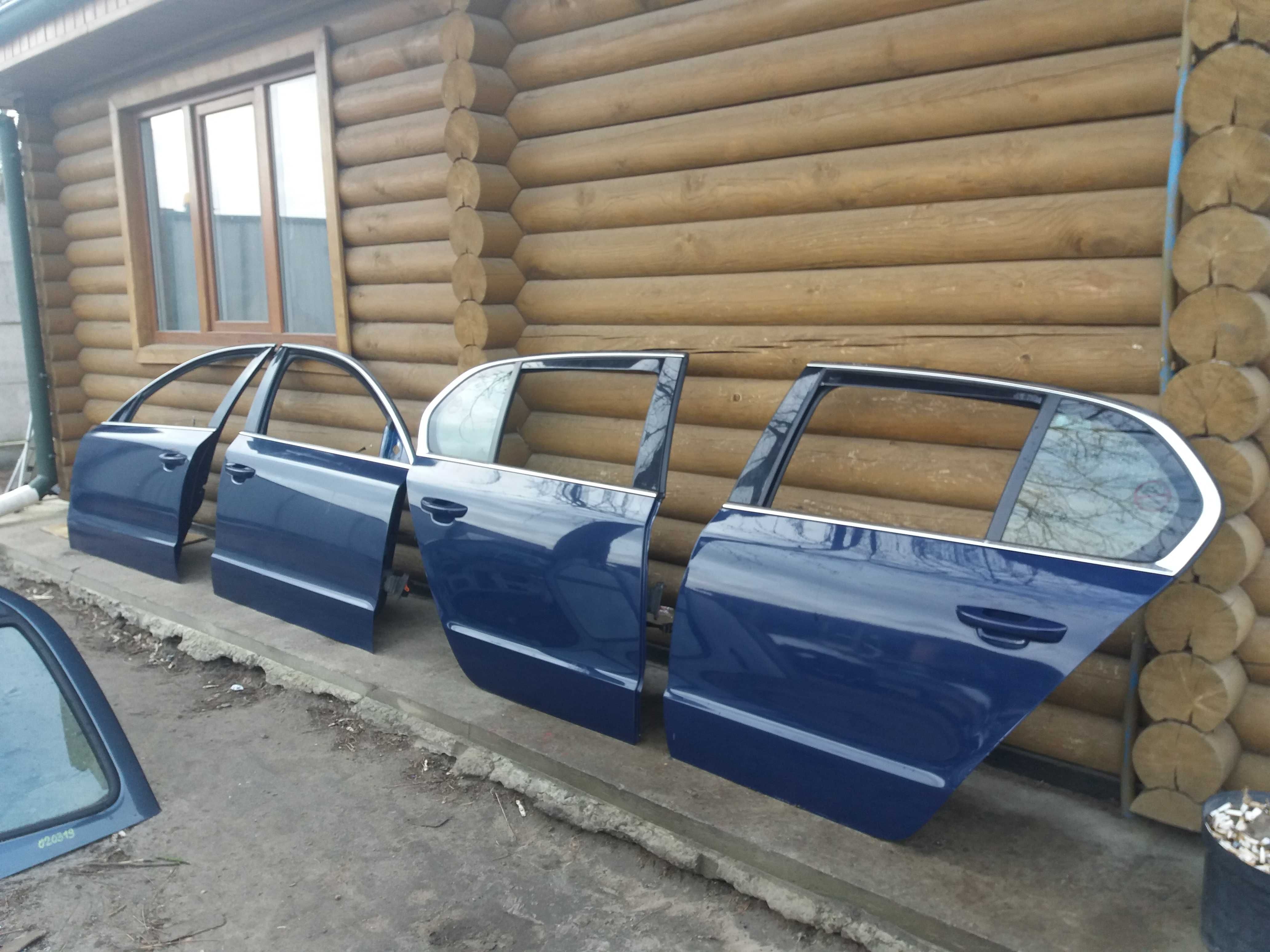 Шкода СуперБ Skoda SuperB 2002-2015 Двері Капот Крило Бампер Кришка