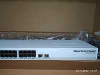 Коммутатор MikroTik CLOUD SMART SWITCH CSS 326-24G-2S+RM, НОВЫЙ!