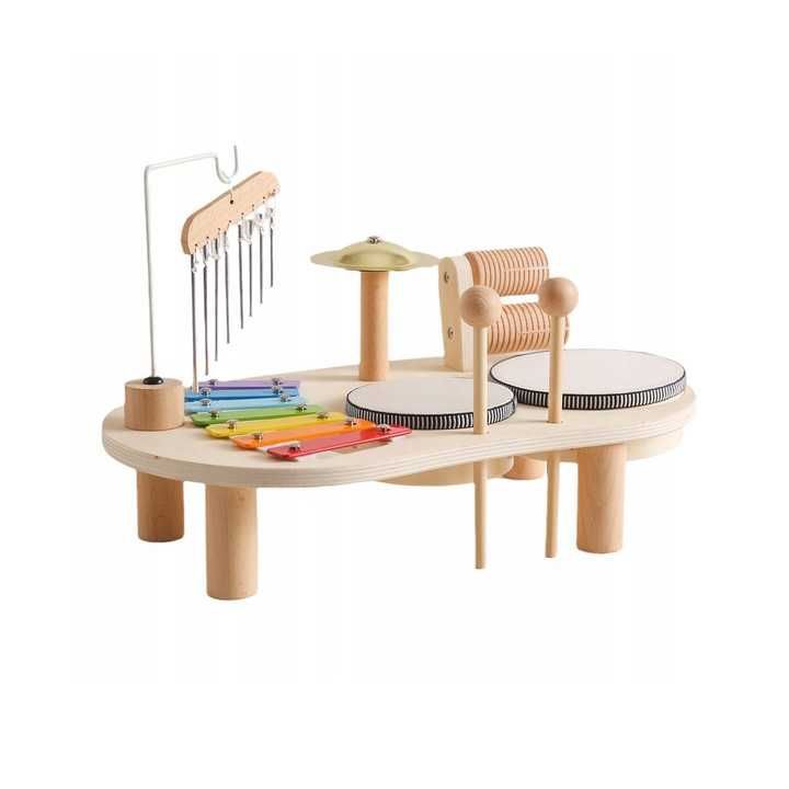 Perkusja Dla Dzieci - Duży Zestaw Instrumentów Montessori CE i EN71