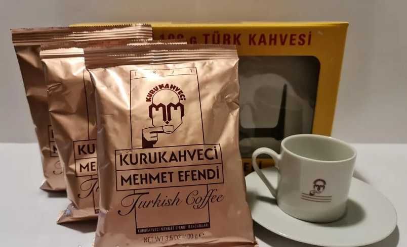 Кофе Efendi, молотый, турецкий, подарочный набор с чашкой, 300 гр