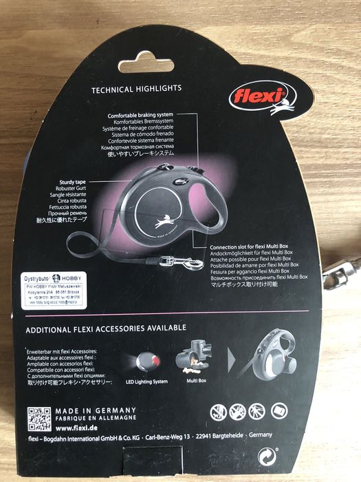 Smycz dla psa automatyczna Flexi New Classic tape L