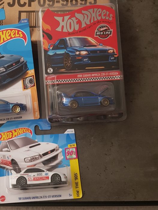 Zestaw 3x Subaru Impreza WRX STI 22b RLC