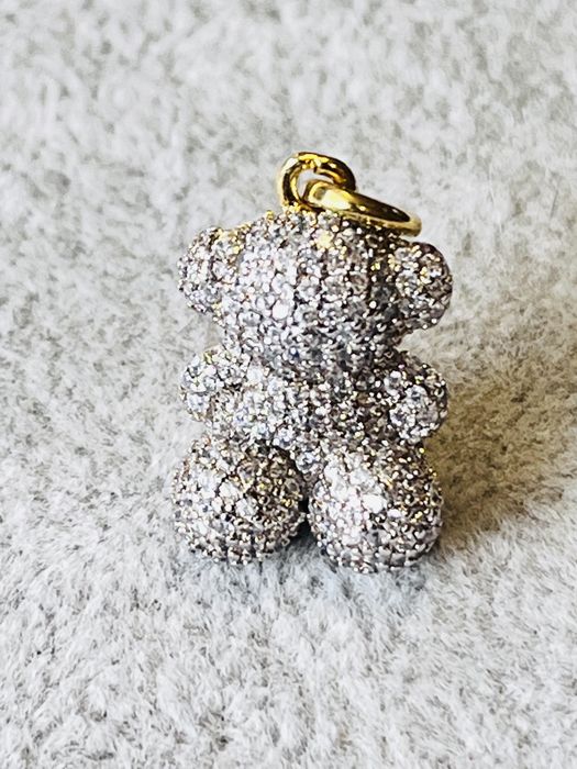 Tous nowa zawieszka 1.5 cm srebro vermeil