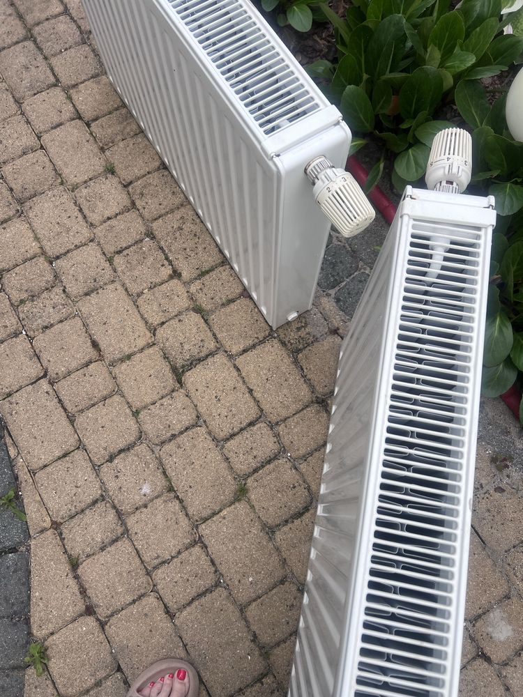 Grzejniki białe dwupłytowe 2 szt