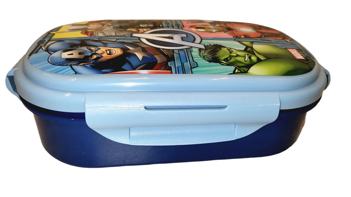 Pudełko Na Jedzenie + Sztućce Avengers Lunchbox