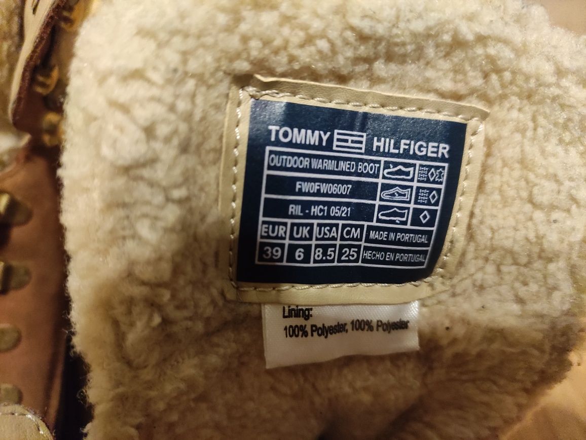 Śniegowce Tommy Hilfiger rozmiar 39