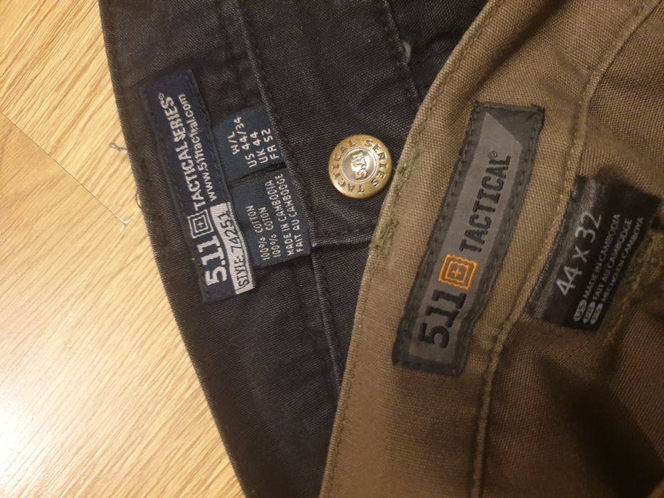 5.11 tactical , spodnie taktyczne bojowki xxl 2sztuki