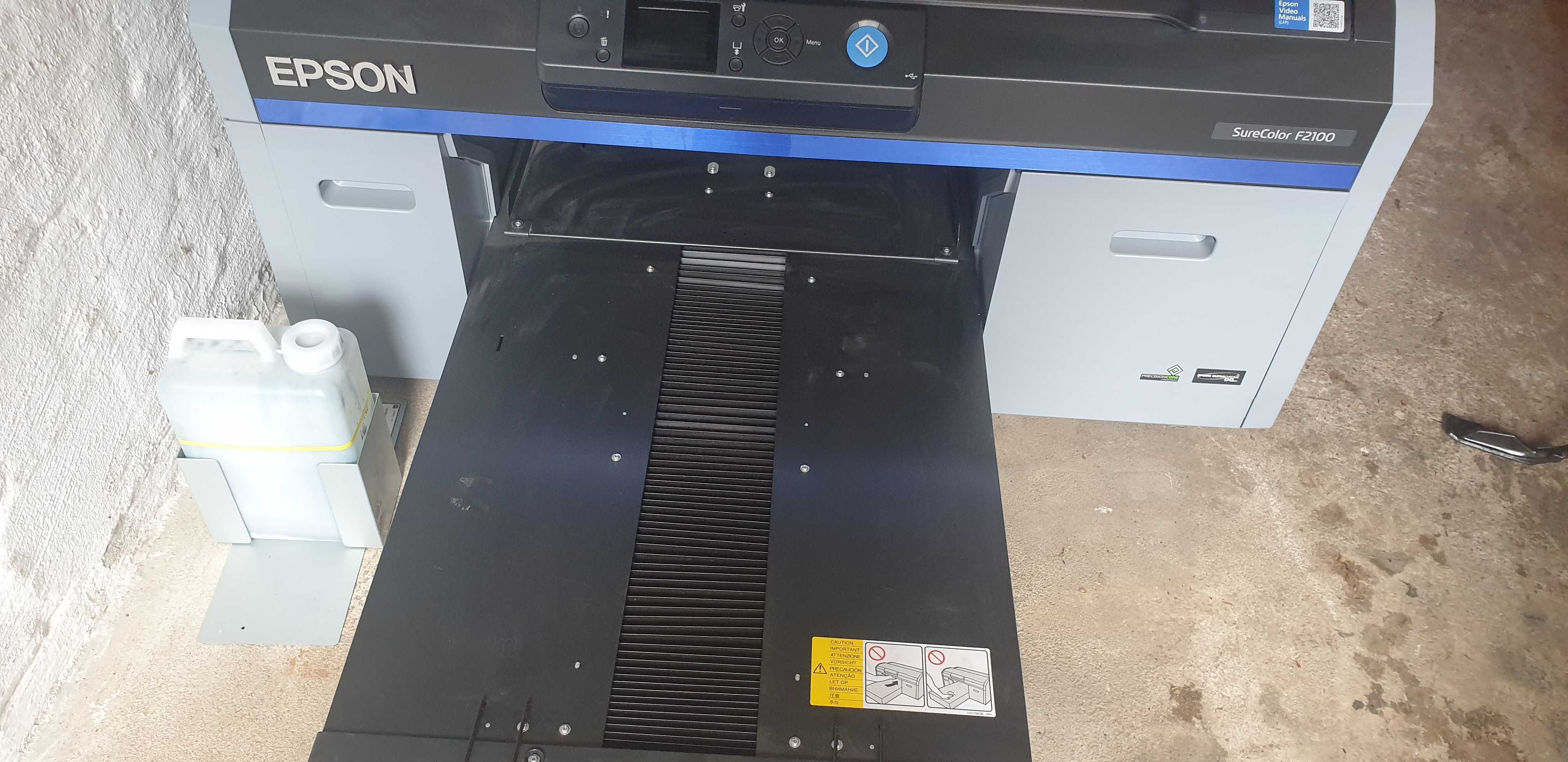 Epson F2100, Дтг Дтф печать на футболке сублимация Мимаки Mimaki