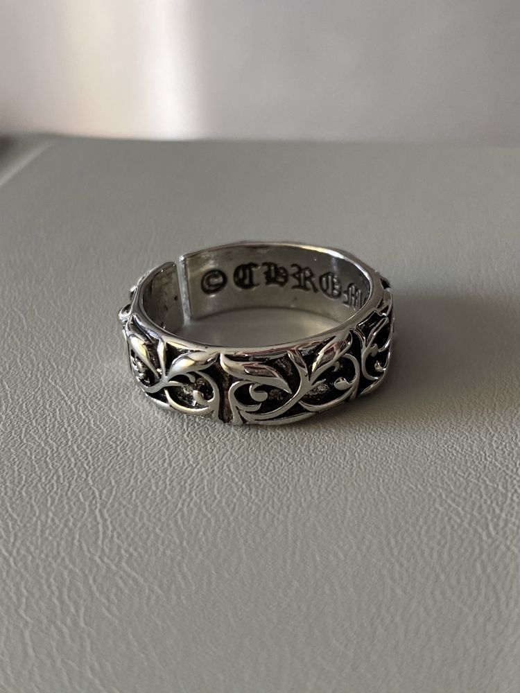 Кольцо Кільце Chrome Hearts регулируемое,опиум,панк,y2k